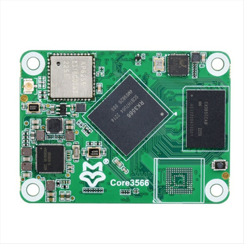 Core3566 Module, Rockchip RK3566 Quad-Core Processor, Compatible with for CM4,2GB+ 32GB Emmc Wifi 2