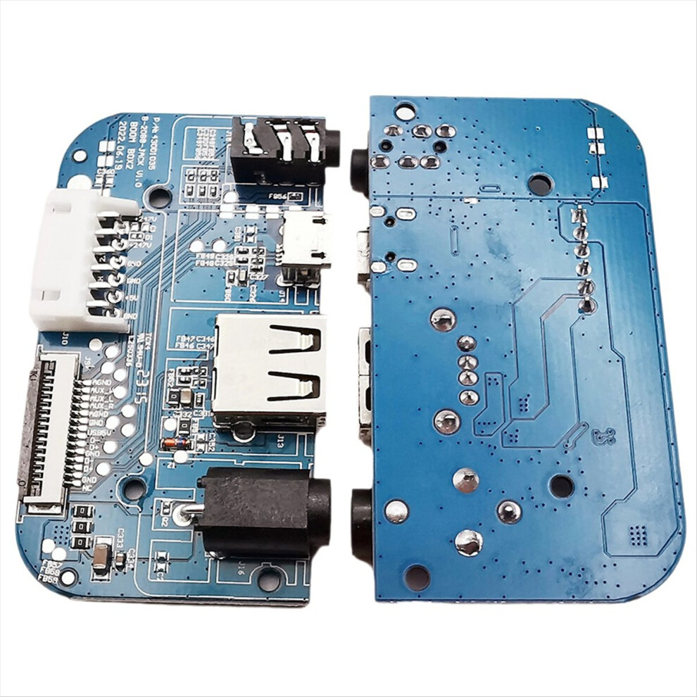For Boombox2 Usb 2.0 Audio .5 Jack Power Board Connector For Tooth Speaker Micro-Usb Charging Port Blue 4851702393473