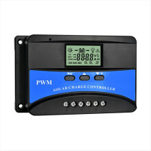 Solar Charge Controller 30A Panel Custom Battery Regulator, Auto 12V/24V/48V PWM for FLD/LiFePO4/SLD/GEL