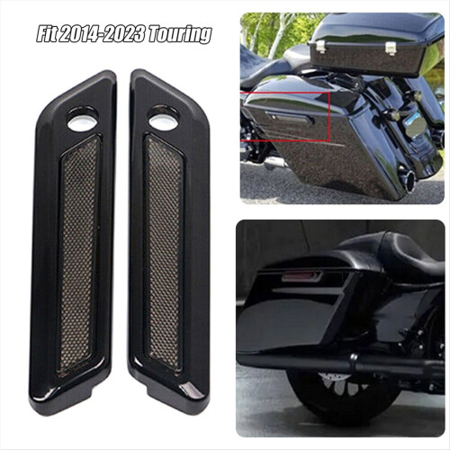 Saddle Bag Hinge Latch Covers for Touring Road Str 2