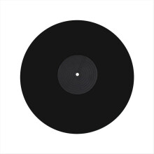 12inch Record Mat Vinyl Turntable Platter Shock Absorbing Anti-Static for Players Black