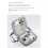 Gimbal Stabilizer Storage Bag Carrying Case Compatible for Mobile Se/ 4 Handheld 4