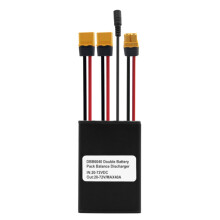 Electric Bike Double Battery Discharge Converter 20V‑72V 40A E-Bike Motor Dual Parallel Module Adapter