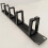 1U 19 Inch Rack Cabinets Cable Management Network Organizer Brush Panel Five Ring Detachable Wire Manager Frame 2