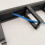 1U 19 Inch Rack Cabinets Cable Management Network Organizer Brush Panel Five Ring Detachable Wire Manager Frame 4