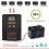 MPPT/PWM Solar Charger Controller 60A Panel Regulator LCD Display Various Load Control Modes 6