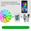 5M LED Lights Strips with 44Key Remote Control RGB Light Strip 3