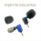 Video Recording Microphone Mini Condenser Record Interview Vlog Mic for SLR Camera Black 4