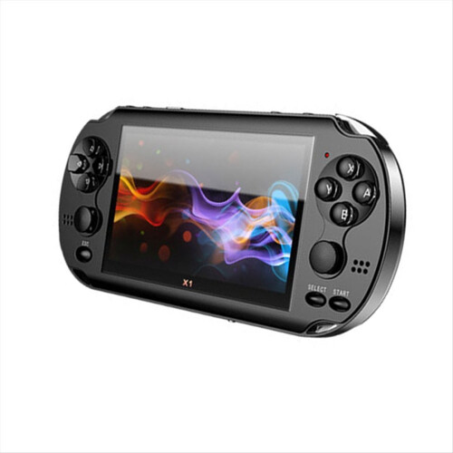 4.3 Inch Video Game Console 8G 10,000 Games 128 Bit for PS1 10 Simulator Controller 2