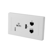 Drahtloser WLAN-Wandschalter mit integriertem Router (Typ 120) für hochwertige Hotelzimmer