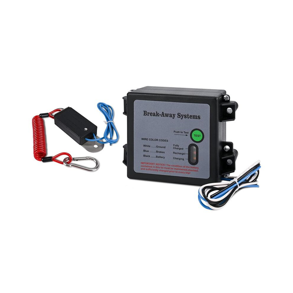 Trailer Brakes Breakaway Kit With Switch, Led Test Light 4851598917388