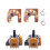 2PCS Hall Joystick+Calibration Board for Gamepad Effect & Joystick Center/Outer Ring Calibration 7