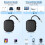 Bluetooth 5.3 Transceiver -Adaptive High-Definition Low Latency Wireless Audio Adapter for Airplanes/TV/Car 2