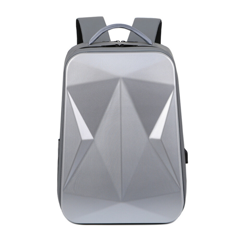 Hard Shell Laptop Backpack Anti Theft Waterproof Computer Gaming Business For Men Women Gray 4852299549540