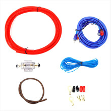 8GA Power Cable Subwoofer Speaker Car Audio Wire Wiring Amplifier Fuse Kit