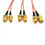 3er-Pack Hochfrequenz-Koaxialkabel-Splitter SMA-Stecker auf zwei Buchsen 3