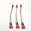 3er-Pack Hochfrequenz-Koaxialkabel-Splitter SMA-Stecker auf zwei Buchsen 5