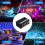 Mini Stereo Audio Mixer 4-Channel Passive Portable Lotus Socket Input for Live Studio CD Players 9