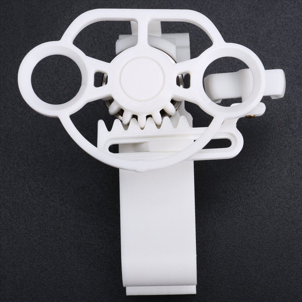 Exogio White Mini Steering Wheel Controller Gamepad Racing For Games, Simulation Games