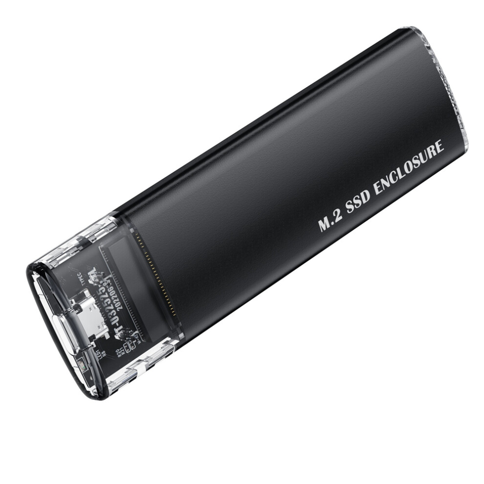 Photos - Drive Case M.2 NVMe SSD Enclosure Mobile Hard Drive Box for 2242/2260/2280