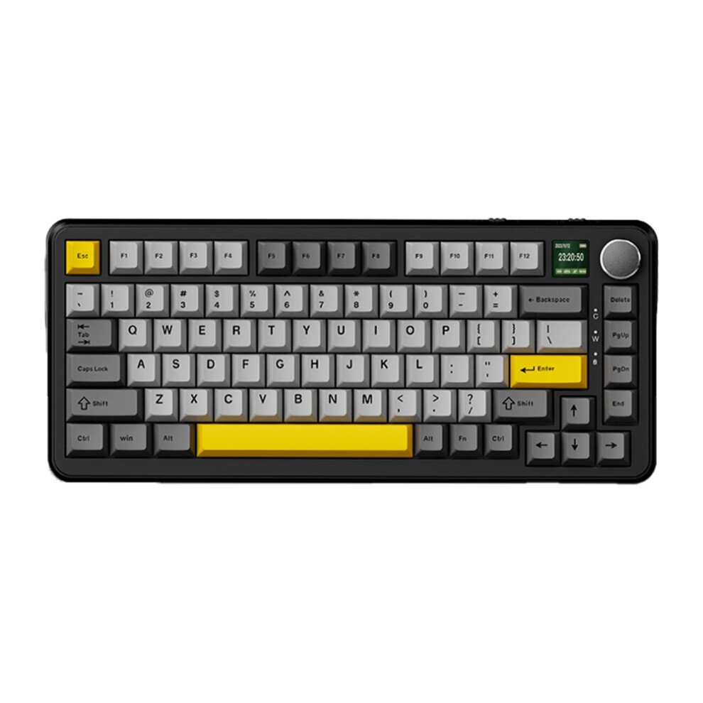 Ak820 Max Wireless Mechanical Keyboard Full-Key Hot Swappable Gaming With 0.85 Inch Tft Color Screen A 4853927622246