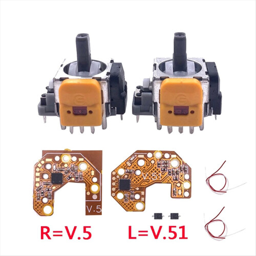 2PCS Hall Joystick+Calibration Board for One Gamepad Effect & Joystick Center/Outer Ring Calibration 1