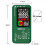 Digital Multimeter Infrared Temperature 15V Diode LED Rechargeable Smart Green 10
