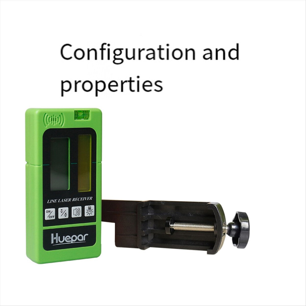 Lr-5Rg Laser Level Receiver Detector Back-Lit Lcd Display Receive Green Red Beam For Outdoor 4852299567209