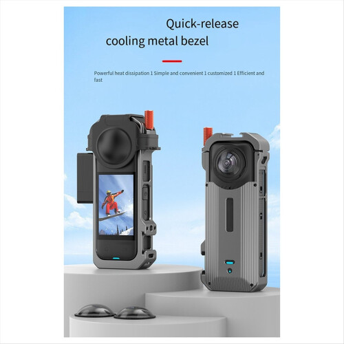For X4 Shockproof Protective Cage Expansion Case for Metal Frame Accessories 2