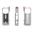 For X4 Shockproof Protective Cage Expansion Case for Metal Frame Accessories 2