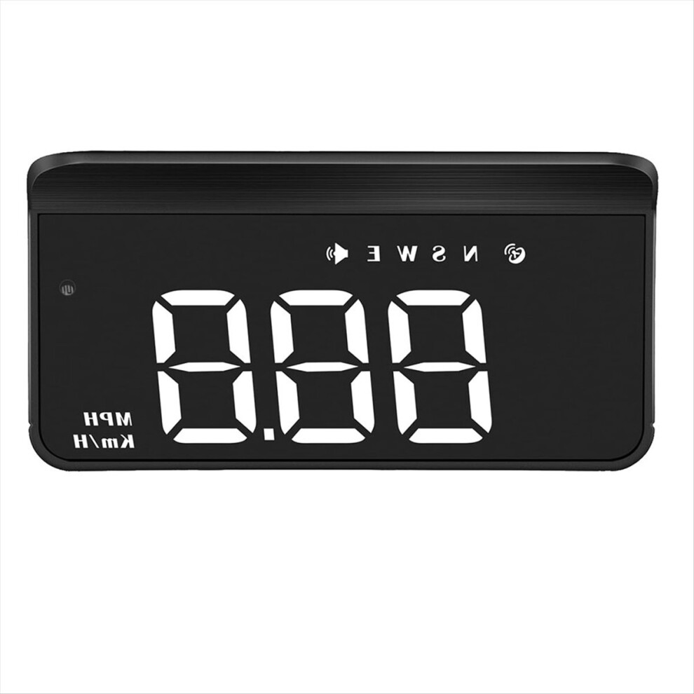 Windshield Up Display For Car,Digital Speedometer Car, Hud Gps Car Mph With Travel Direction Function 4852299568503