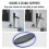 Vertical Stand Game Console Host Anti-Slip Base Replacement for Pro/ Slim/ Blue 5