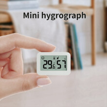 Mini-Elektronikthermometer und Hygrometer für Baby-Kühlschränke mit Smiley-Display