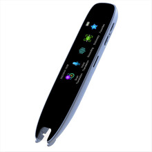 Scan-Übersetzungsstift Echtzeit-Sprachübersetzer Intelligent Offline 112 Sprachen Textscanner Blau