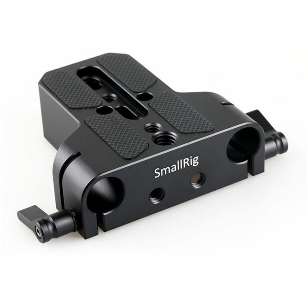 Camera Base Plate With Dual 15Mm Rod Rail Clamp For Fs7 A7 Series C100 C300 C500 Gh5 1674 4852299513008