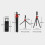 Flexible Multifunctional Tripod Stand Versatile and Mini for DSLR, -40, -05 Red 6