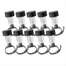 10Packs LED Solar Lamp Waterproof Pool Lights Outdoor Swimming Fence Garden Decoration for Yard