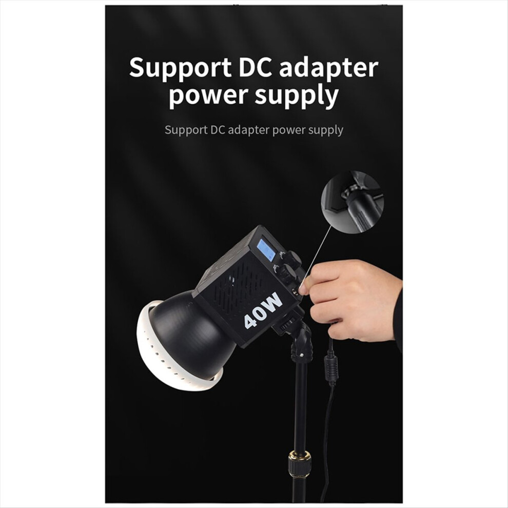 M60 Handle Photo Studio Cob Bi-Color Cct 2500-6500K Equal 95 Tlci 97 Eu Plug Light 4852299570834