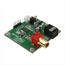 1 Stück DIR9001 Modul Glasfaser-Koaxial-Empfänger SPDIF zu I2S Ausgang 24 Bit 96 kHz Speziell für NEU