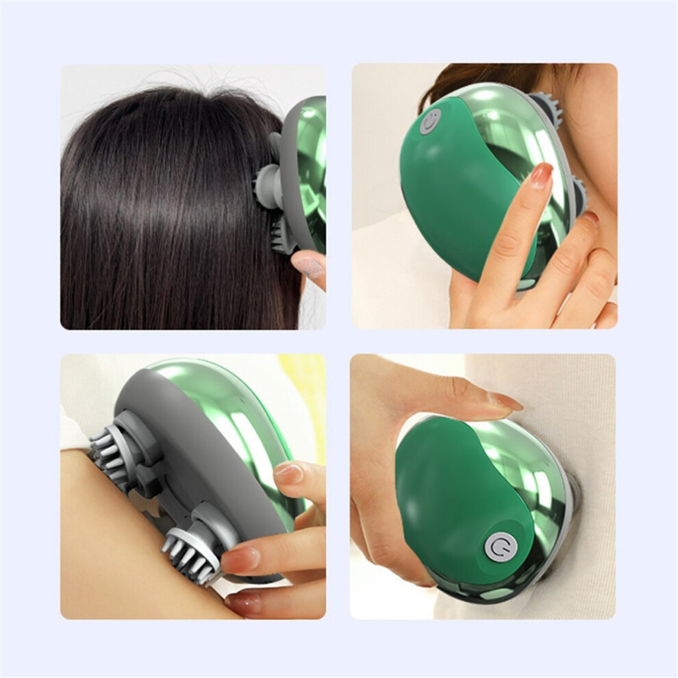 Exogio Rechargeable Multi-Claw Head Massager Full Body Kneading Vibration Pet Relaxation Care Device