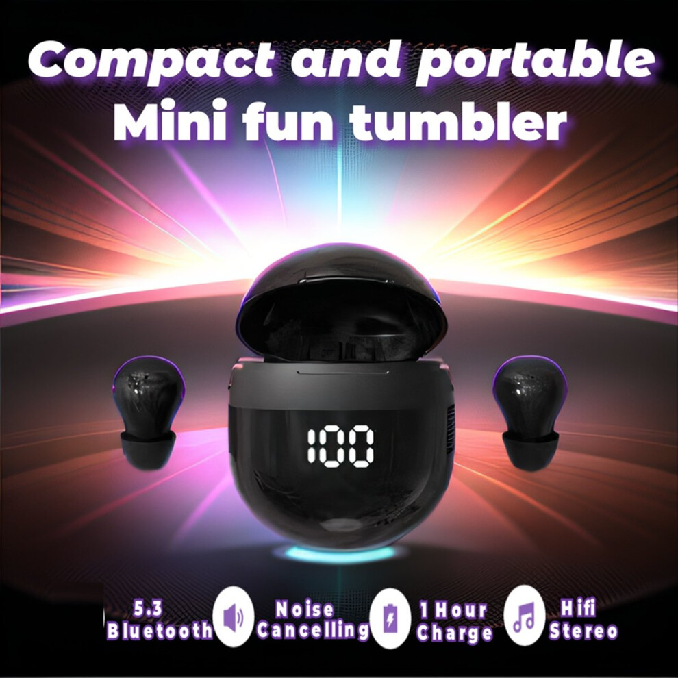 Wireless Bluetooth Earphones Heavy Sleep Headphones With Mic Sports Earbuds Noise Reduction Headset For Smartphone 4852299568305
