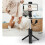 Portable Mobile Phone Selfie Stick Integrated Desktop Tripod Multi-Function Pan-Tilt Bluetooth 8