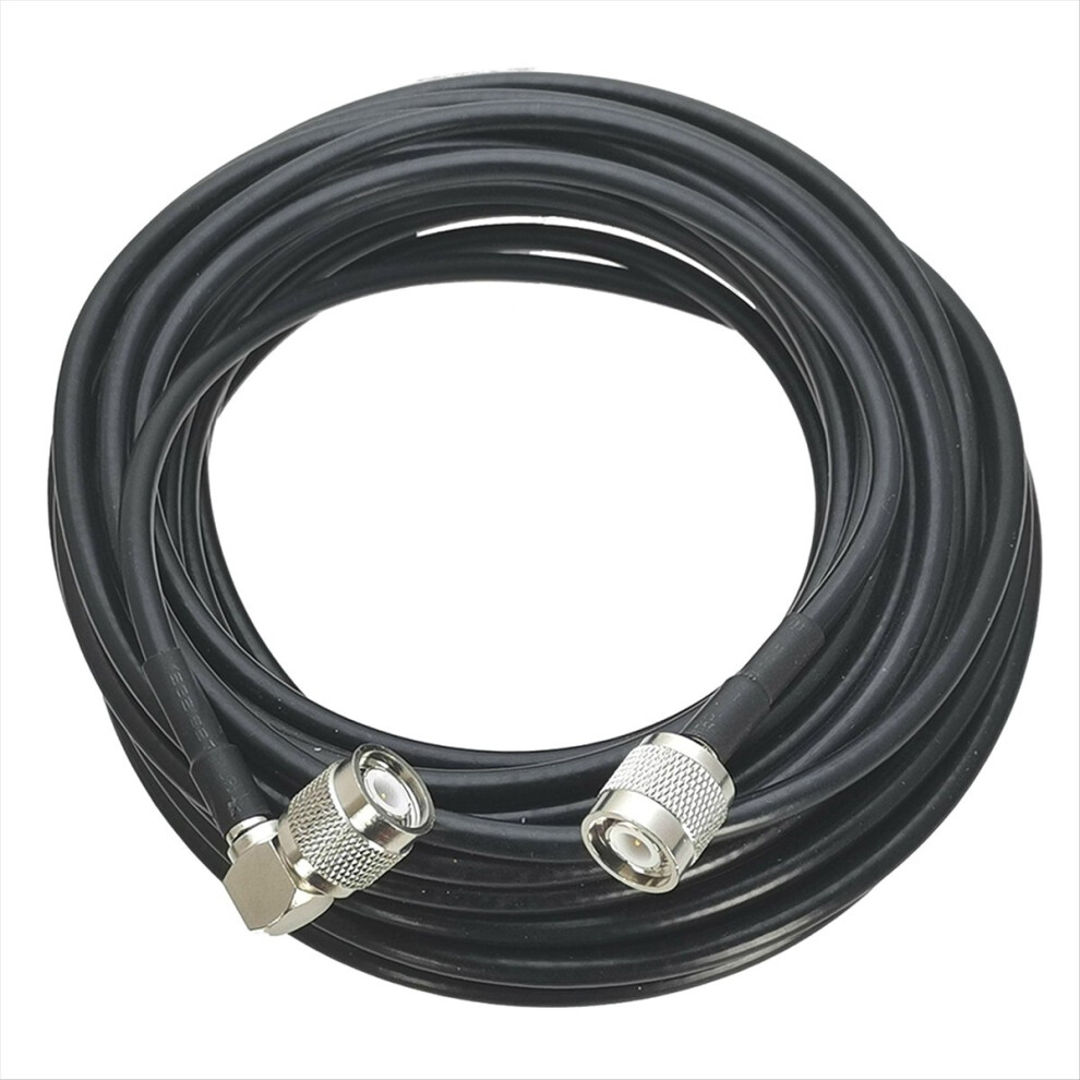Rg58 Tnc Male Plug To Right Angle Connector Jumper Pigtail Cable 4852299573514