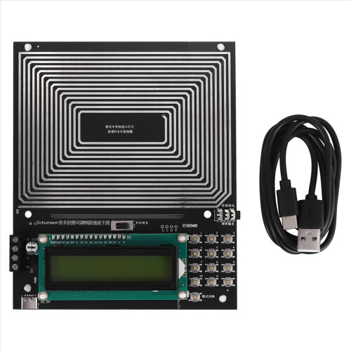 Adjustable DC 7.83Hz Resonance Ultra-Low Frequency Pulse Wave Generator Audio Resonator with Type-C Cable