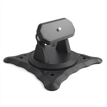 Multi Functional Projector Gimbal Desktop Bracket Lifting Wall Mounted 360 Degree Rotating Black