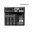 4 Channel Bluetooth Audio Mixer Sound Mixing Console Interface USB Card for Studio Stage DJ Home EU Plug 4