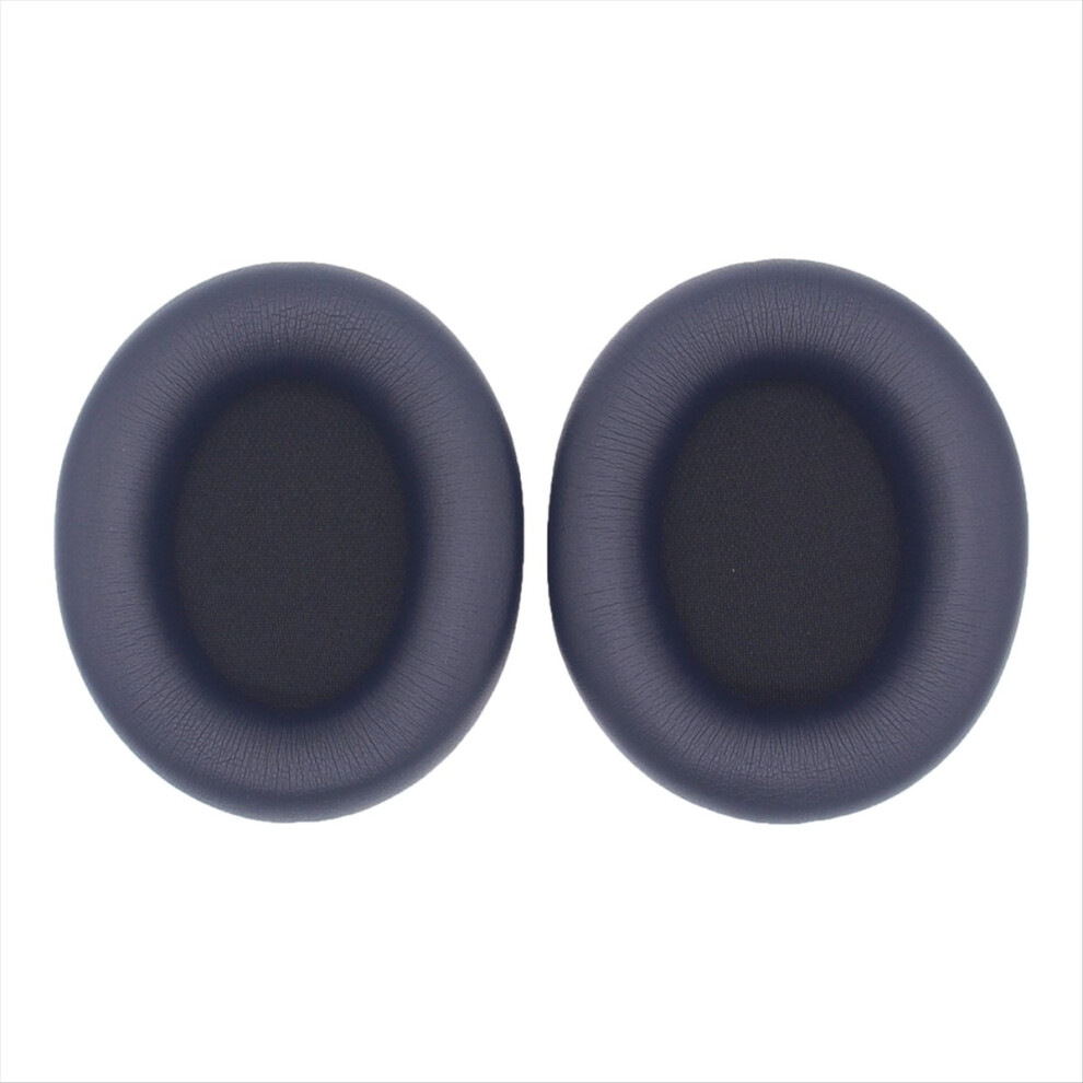Replacement Earpads For Wireless With Soft Protein Leather Noise Isolation Sponge Blue 4852299591730