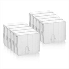 10pcs 4 Slots 18650 Battery Case Protecte Container for