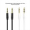 1.2M Jack 3.5mm Audio Cable Car AUX Headphone Extension Code for Phone MP3 Headset Speaker Black 3
