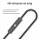 1.2M Jack 3.5mm Audio Cable Car AUX Headphone Extension Code for Phone MP3 Headset Speaker Black 2